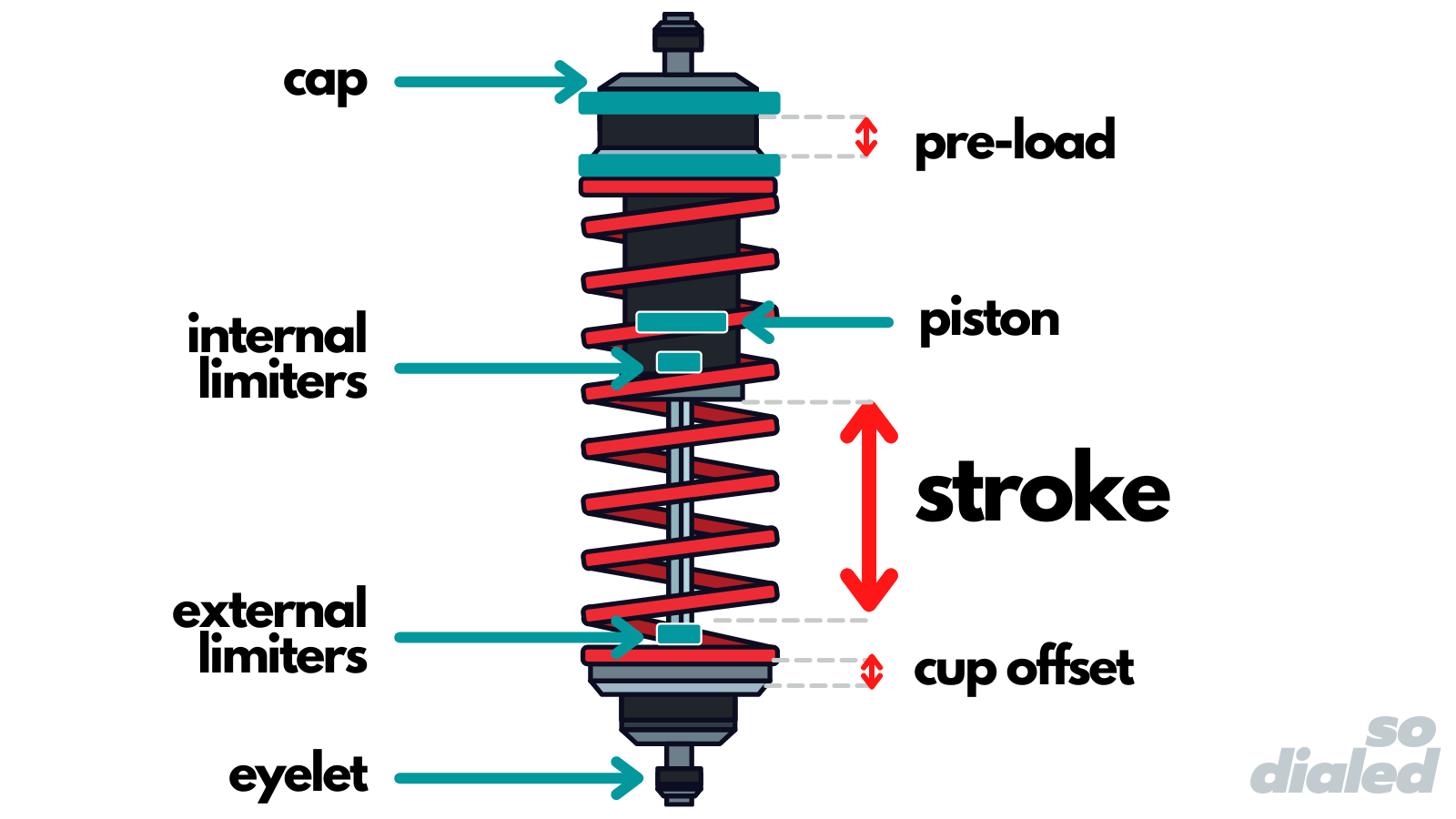 shock springs definition RC Car Glossary